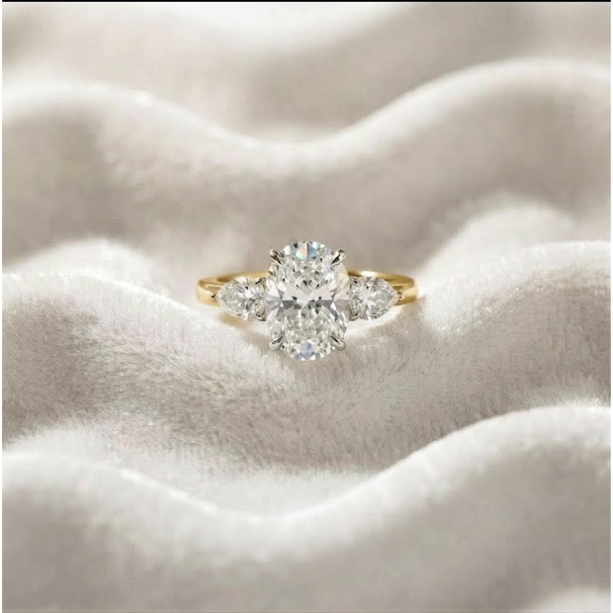 Three Stone Engagement Ring