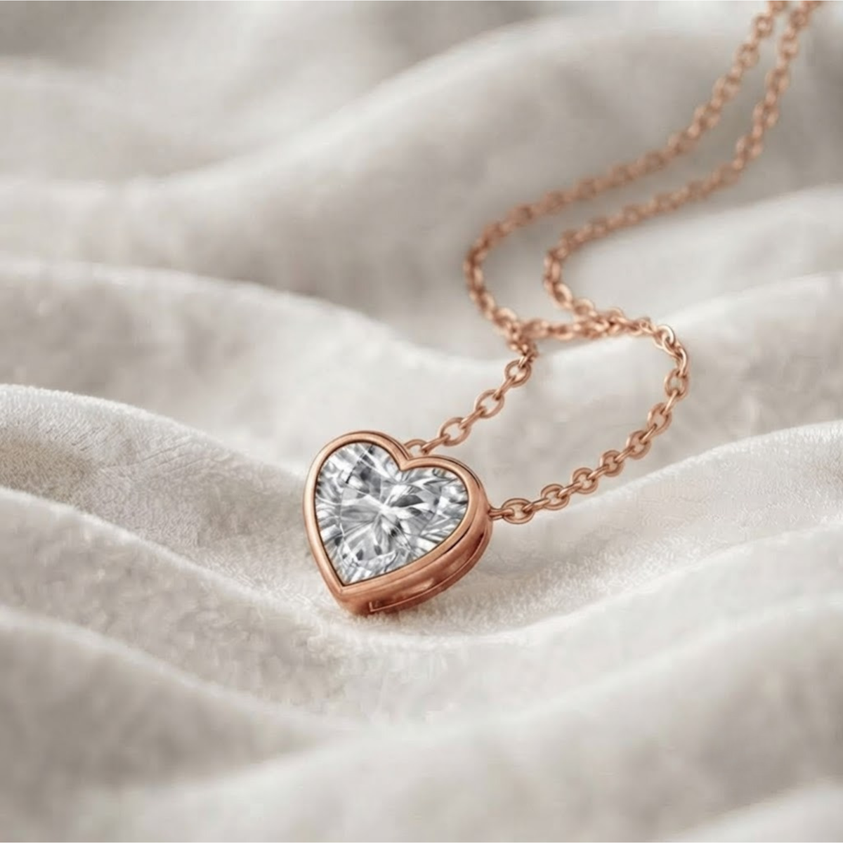 Mini Heart Pendant Necklace