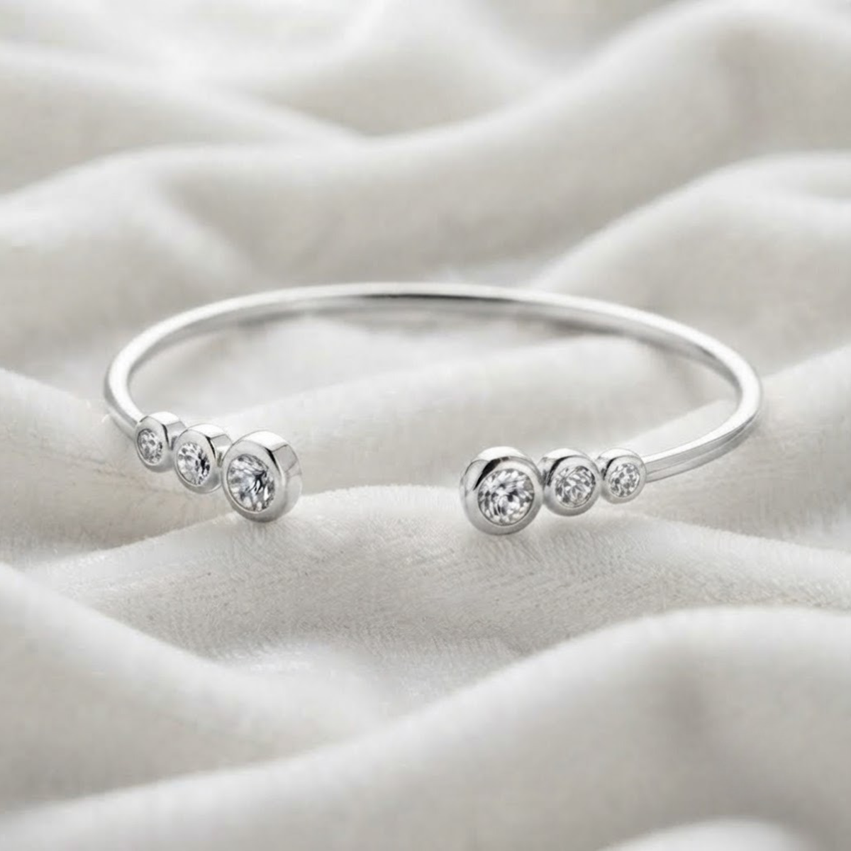 Lab Grown Bangle Bracelet
