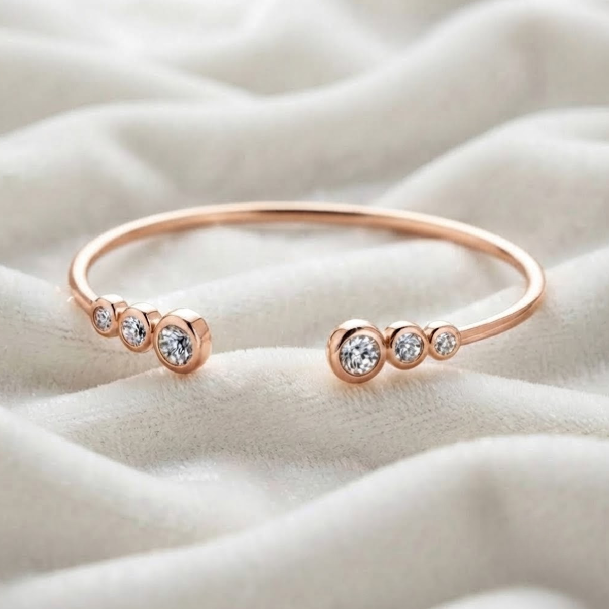 Lab Grown Bangle Bracelet