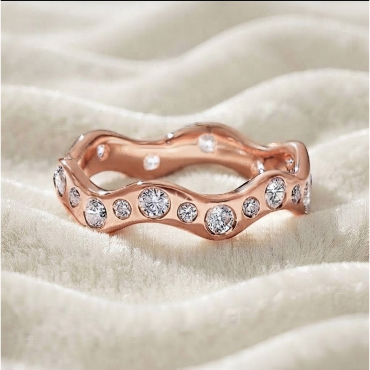 Stacking Full Eternity Ring for Women