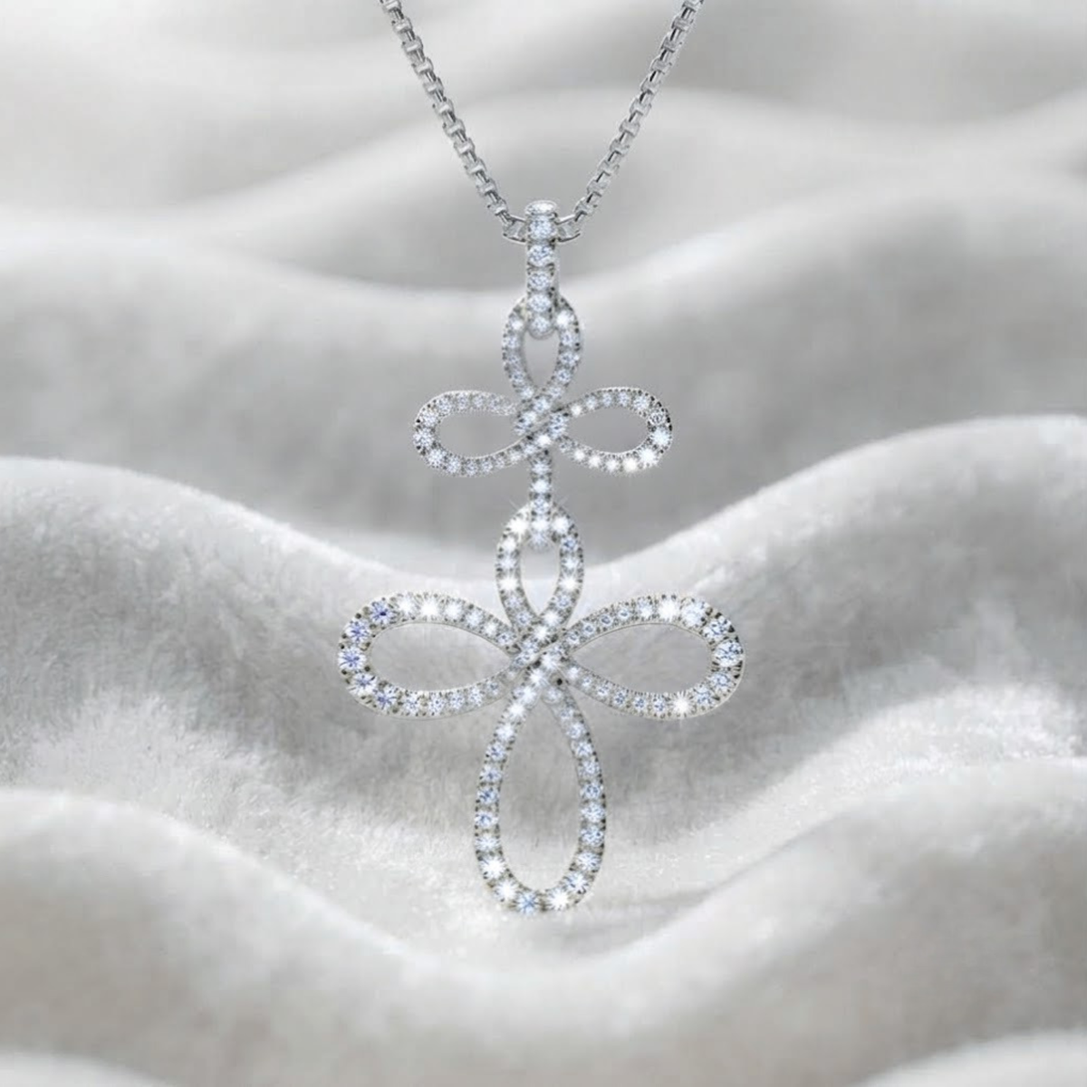 Infinity Cross Pendant