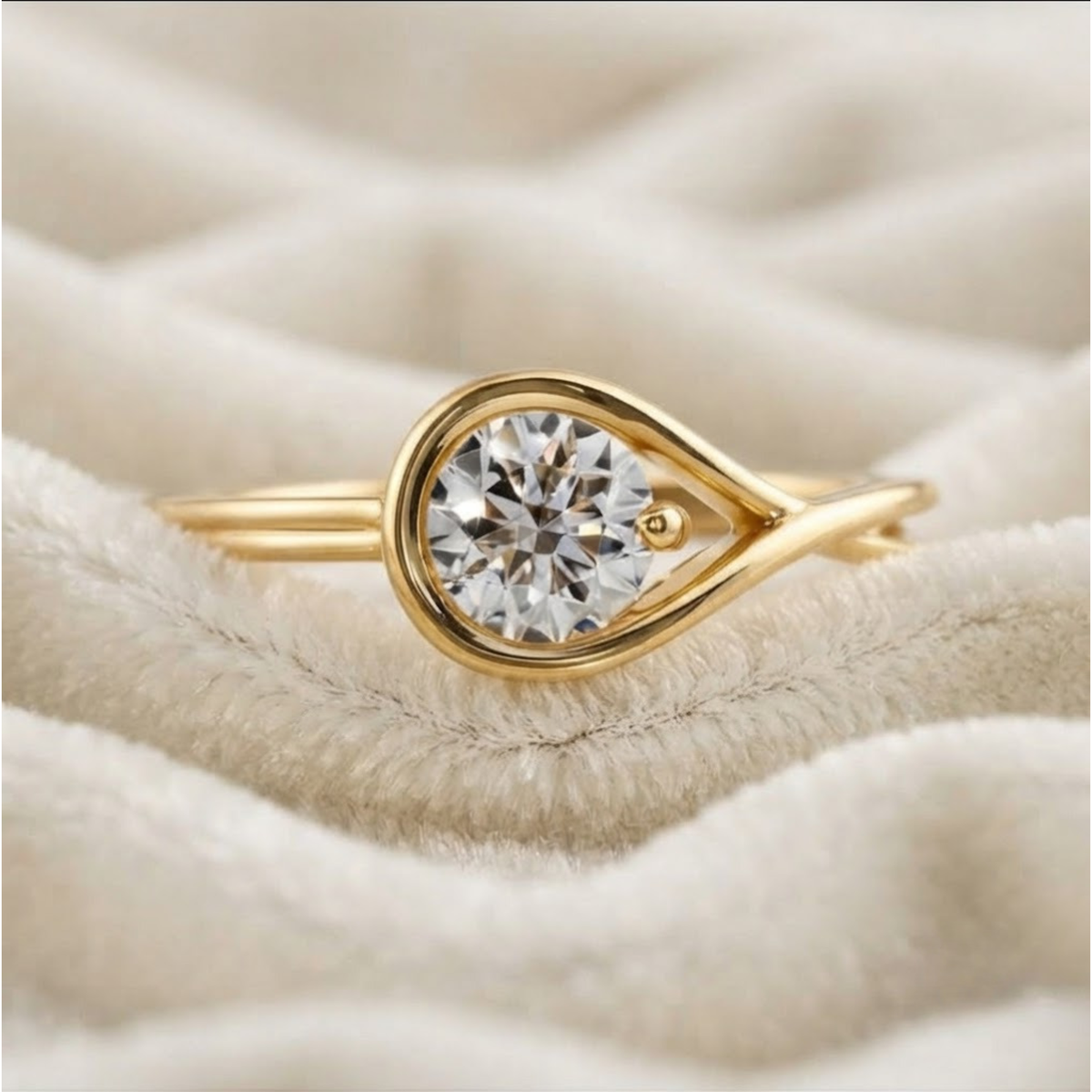 Lab Grown Diamond Engagement Ring