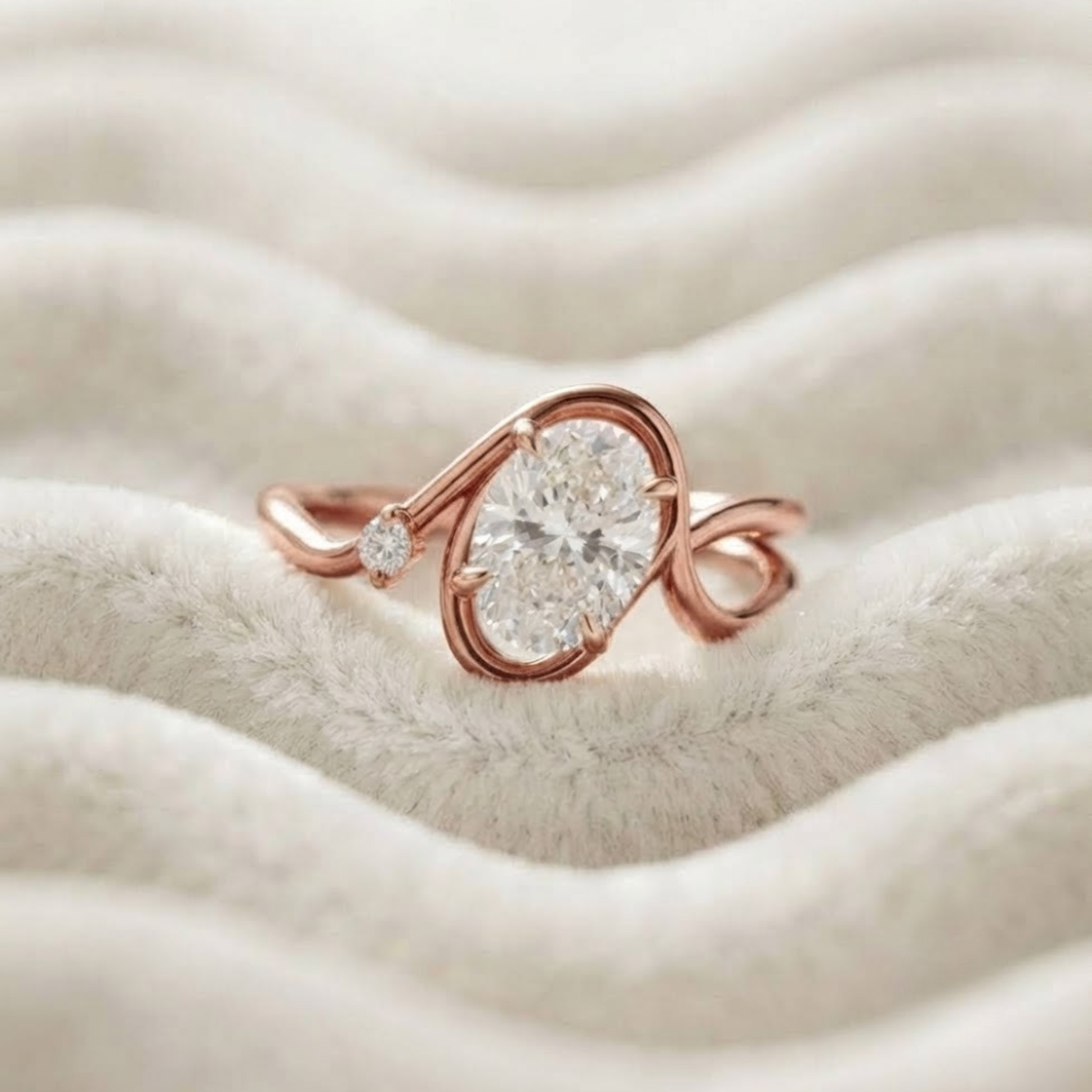 Oval Cut Engagement Ring