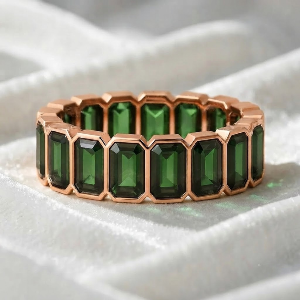 Gemstone Ring May Birthstone Anniversary