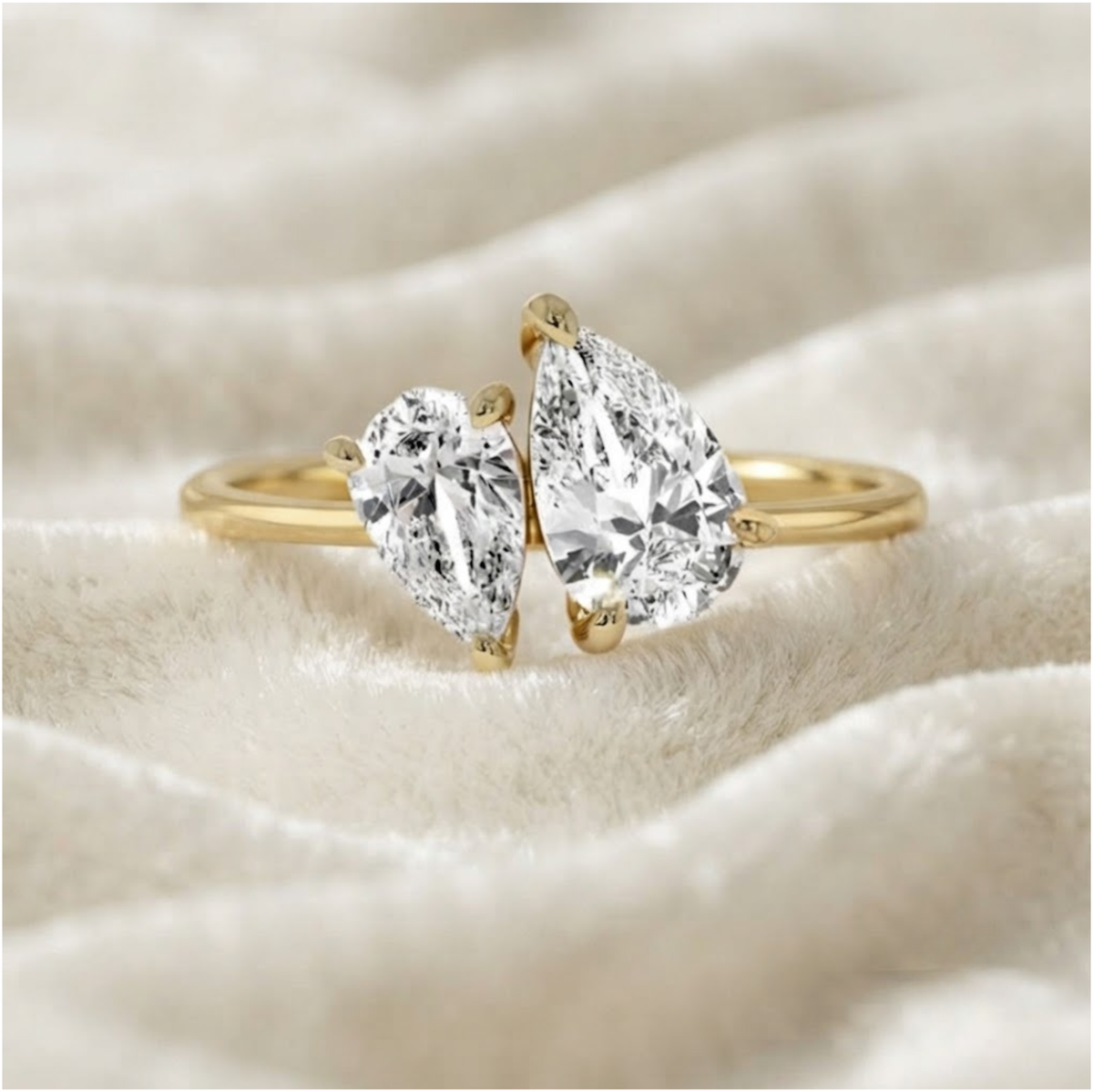 Toi et Moi Lab Grown Diamond Ring