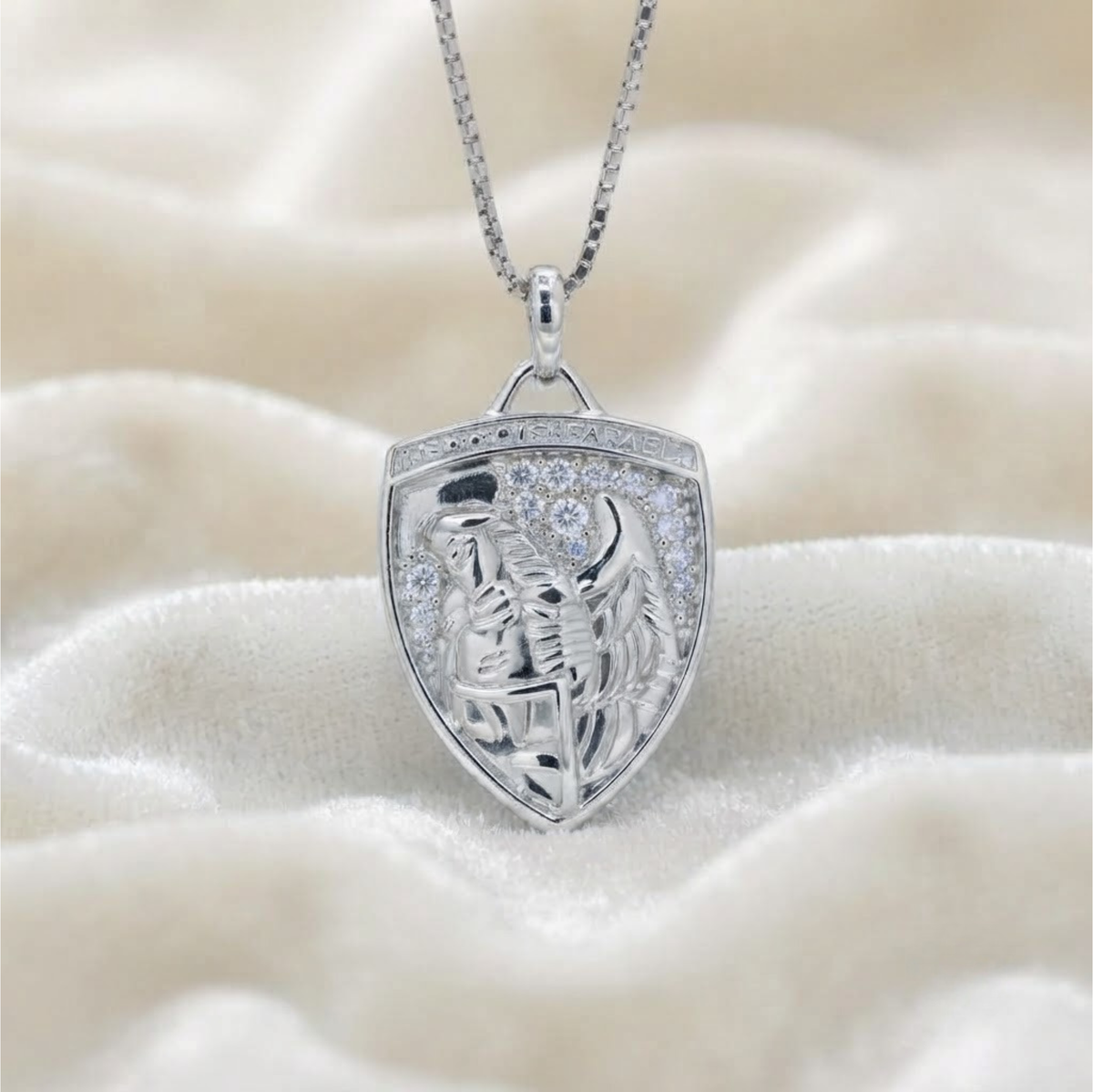 St Michael Medallion Necklace