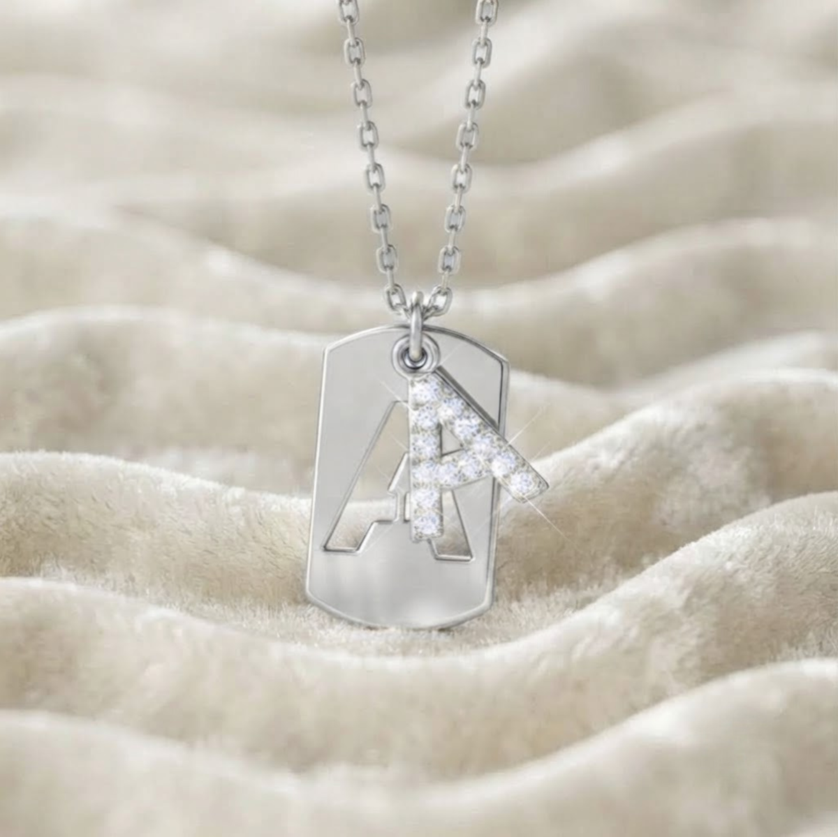 Letter Necklace Initial Pendant Necklace