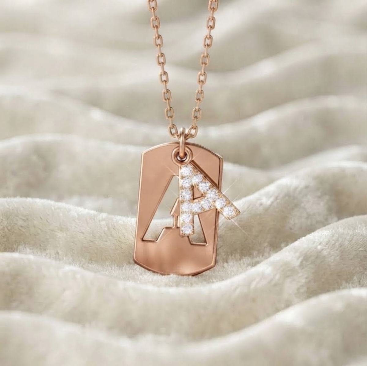 Letter Necklace Initial Pendant Necklace