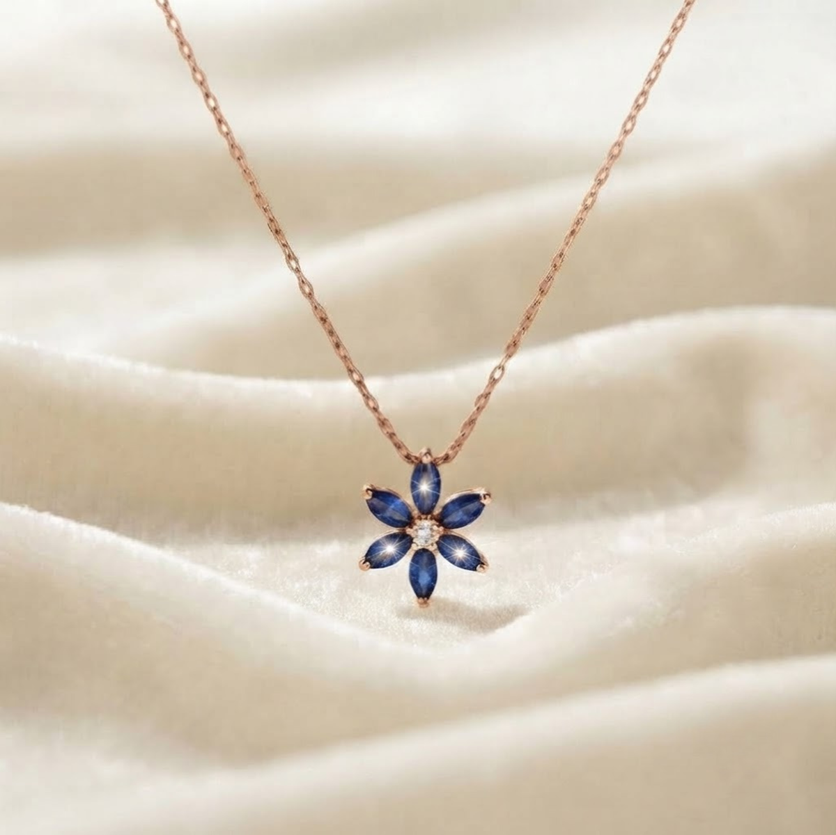 September Birthstone Necklace