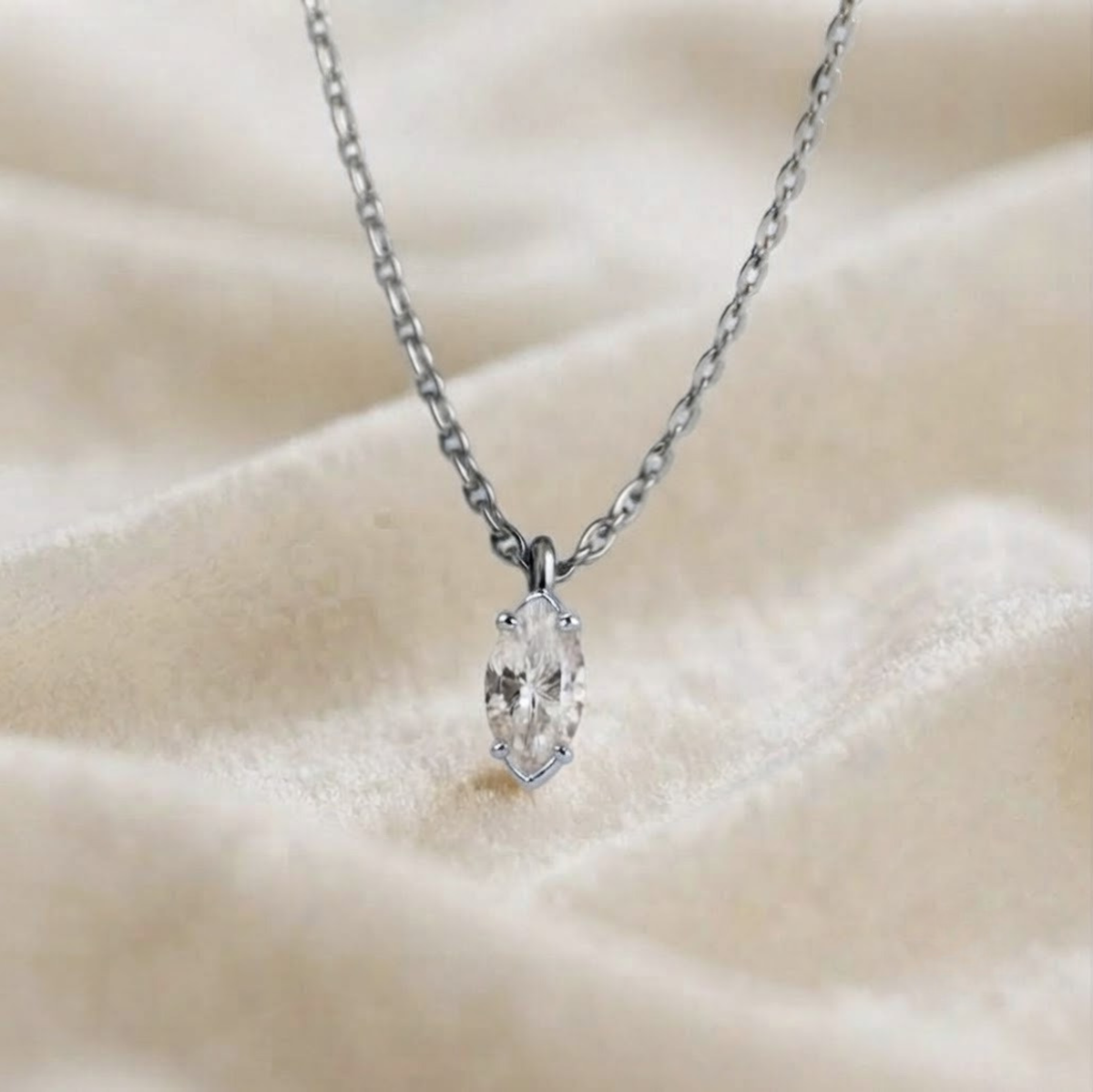 Marquise Diamond Necklace