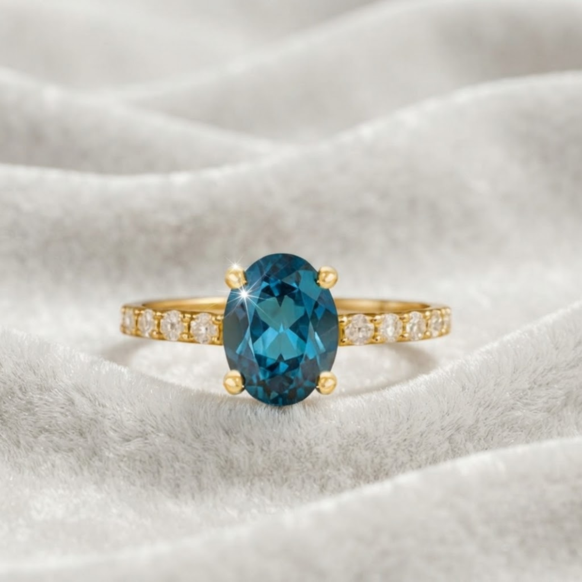 Sapphire Engagement Ring
