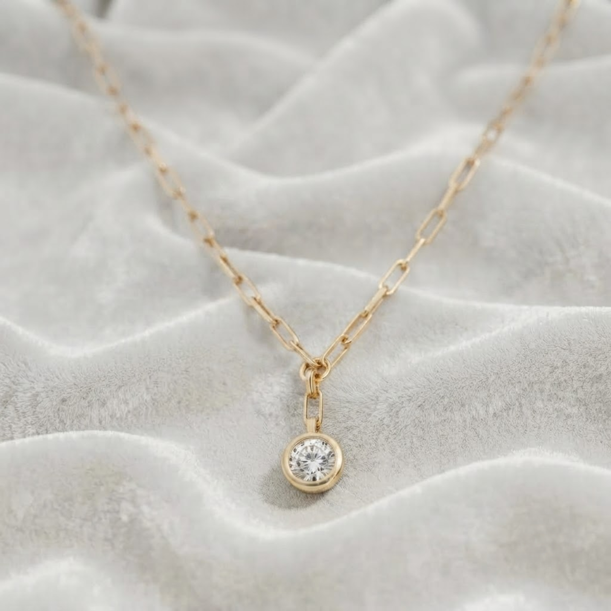 14K Gold Elrock individuelle Halskette