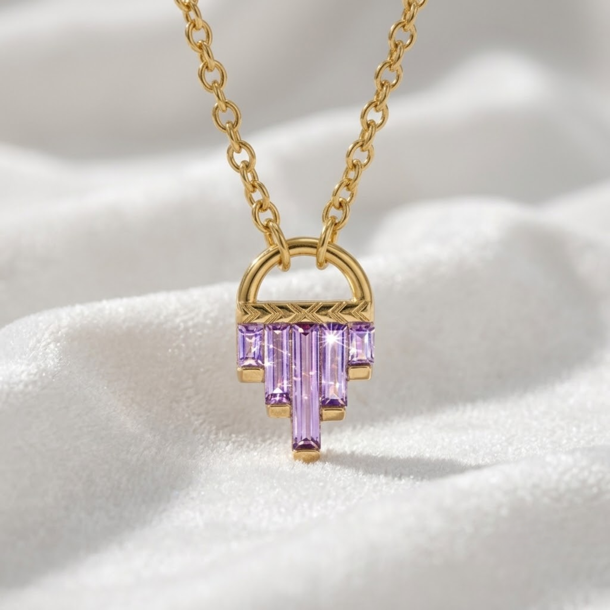 Gemstone Pendant Sapphire Pendant
