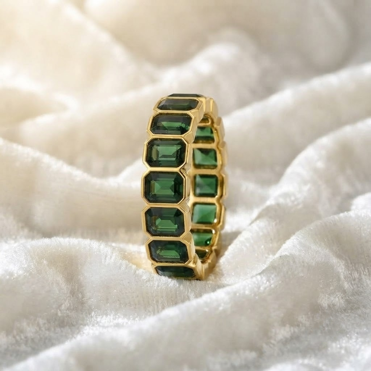 Gemstone Ring May Birthstone Anniversary