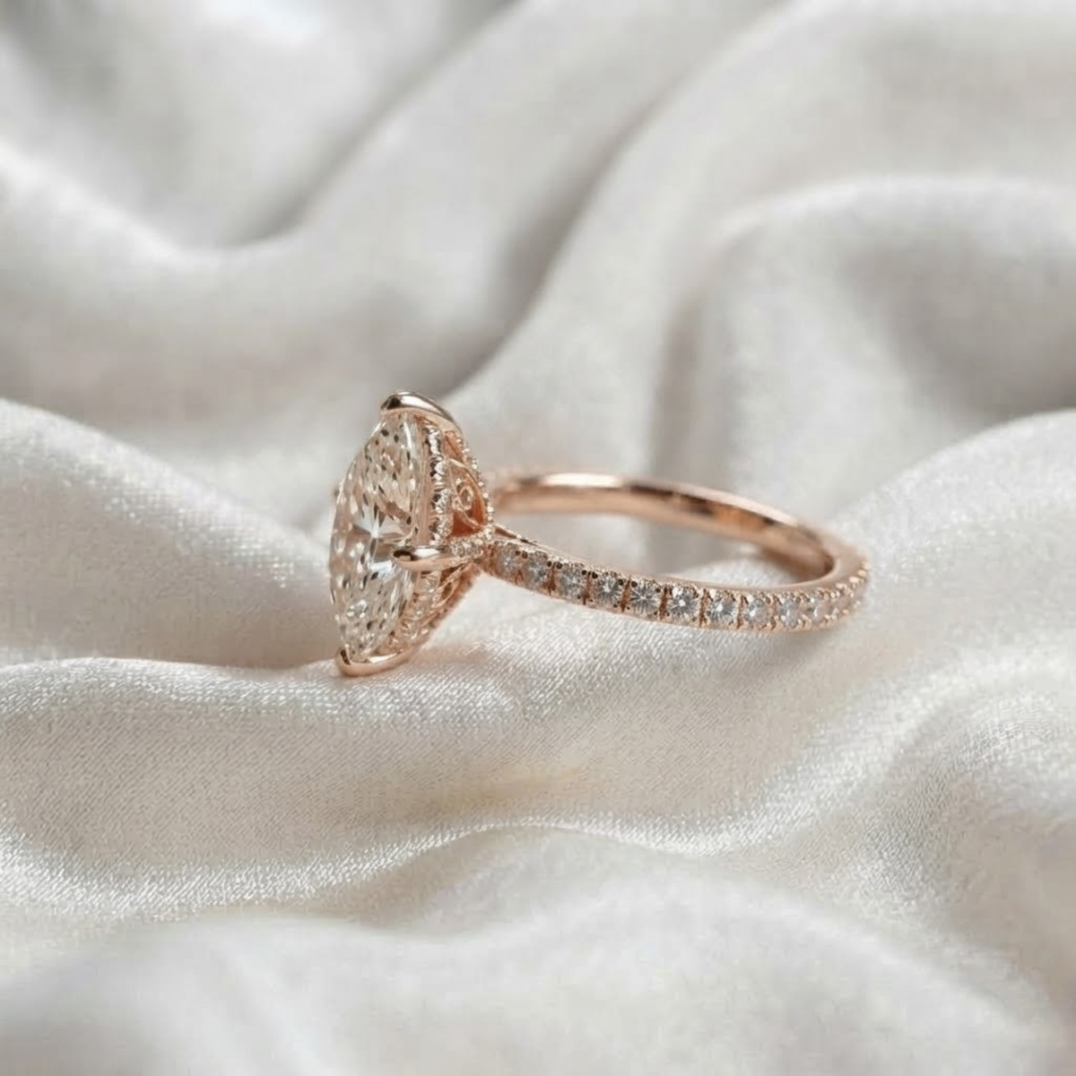 Marquise Cut Lab Grown Diamond