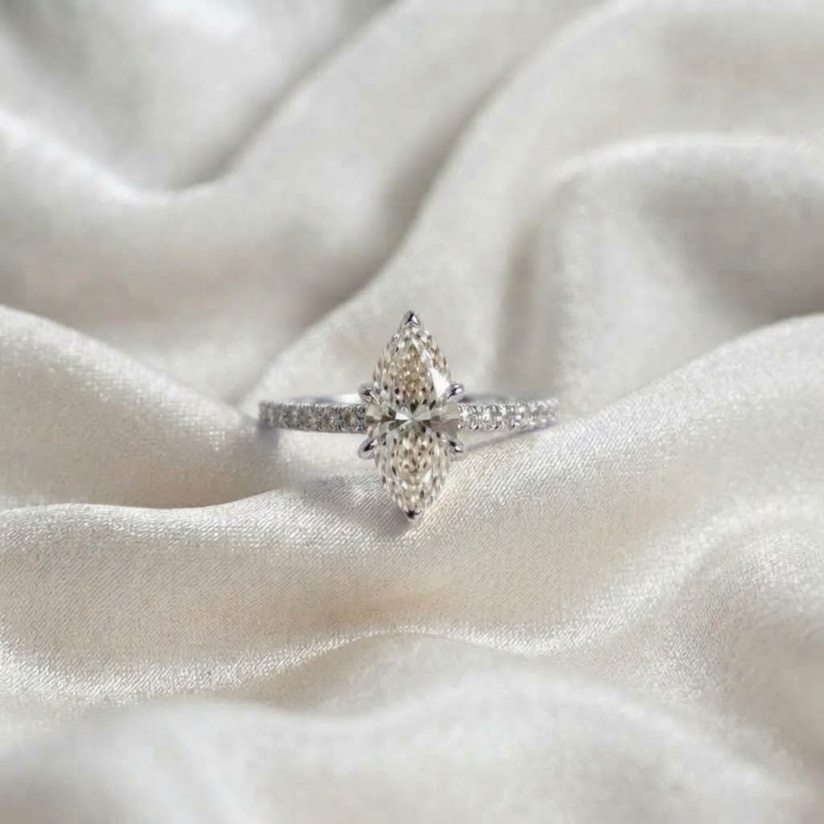 Marquise Cut Lab Grown Diamond
