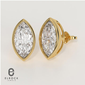 Marquise Diamond Earrings