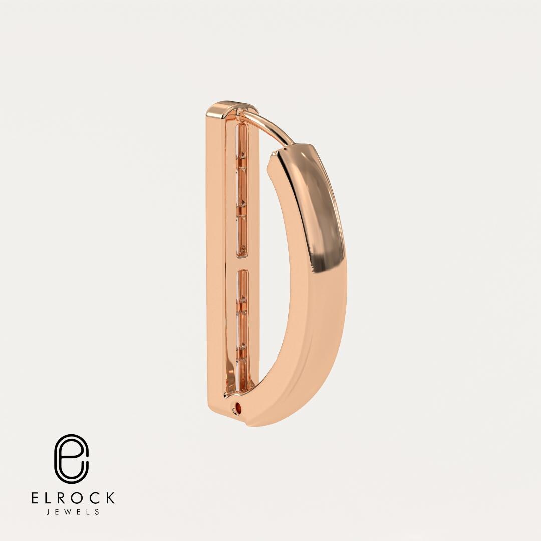 Half Hoop Earring