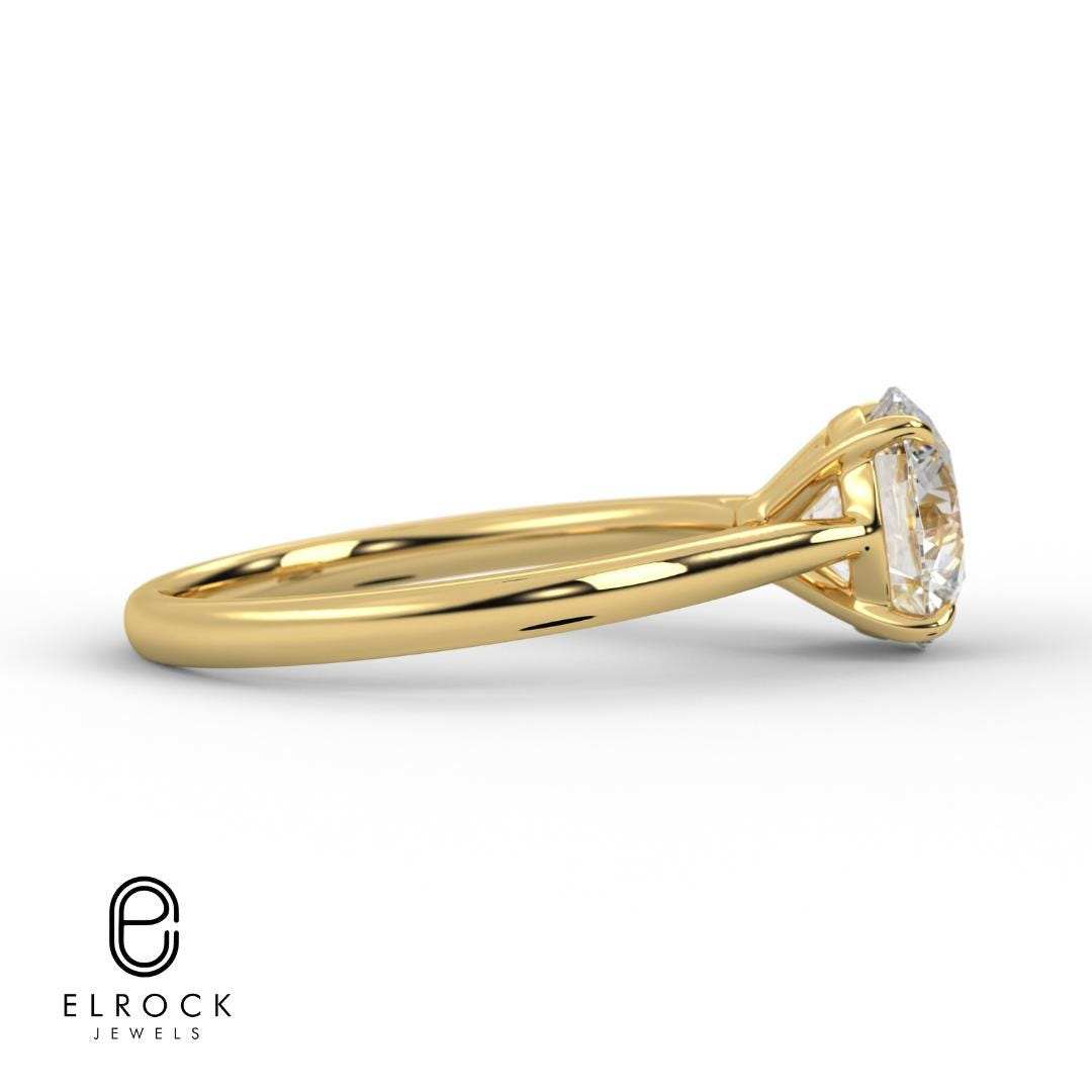 Round Solitaire Ring