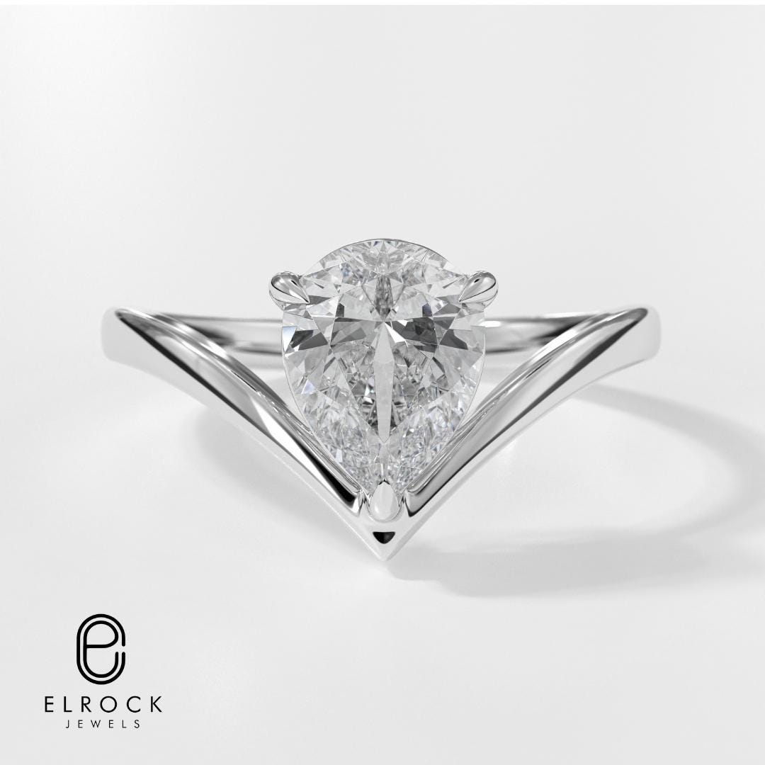 Pear Cut Lab Grown Diamond