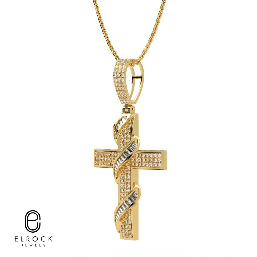 Cross Diamond Pendant
