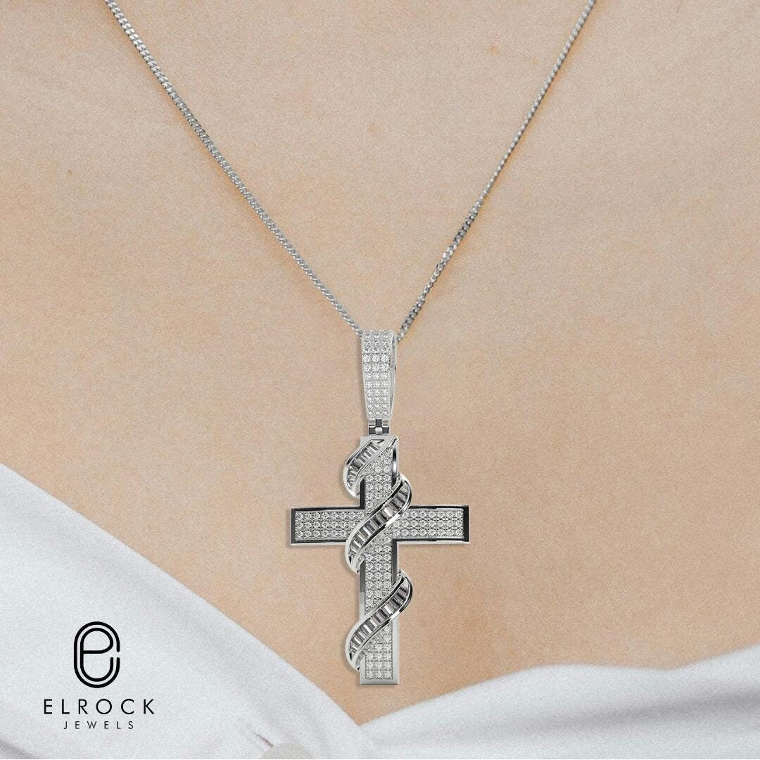 Cross Diamond Pendant