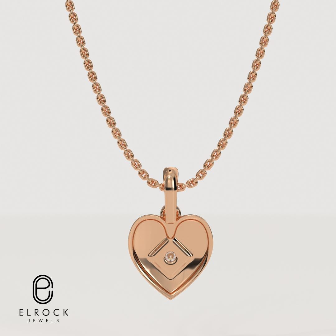 Turquoise Heart Pendant