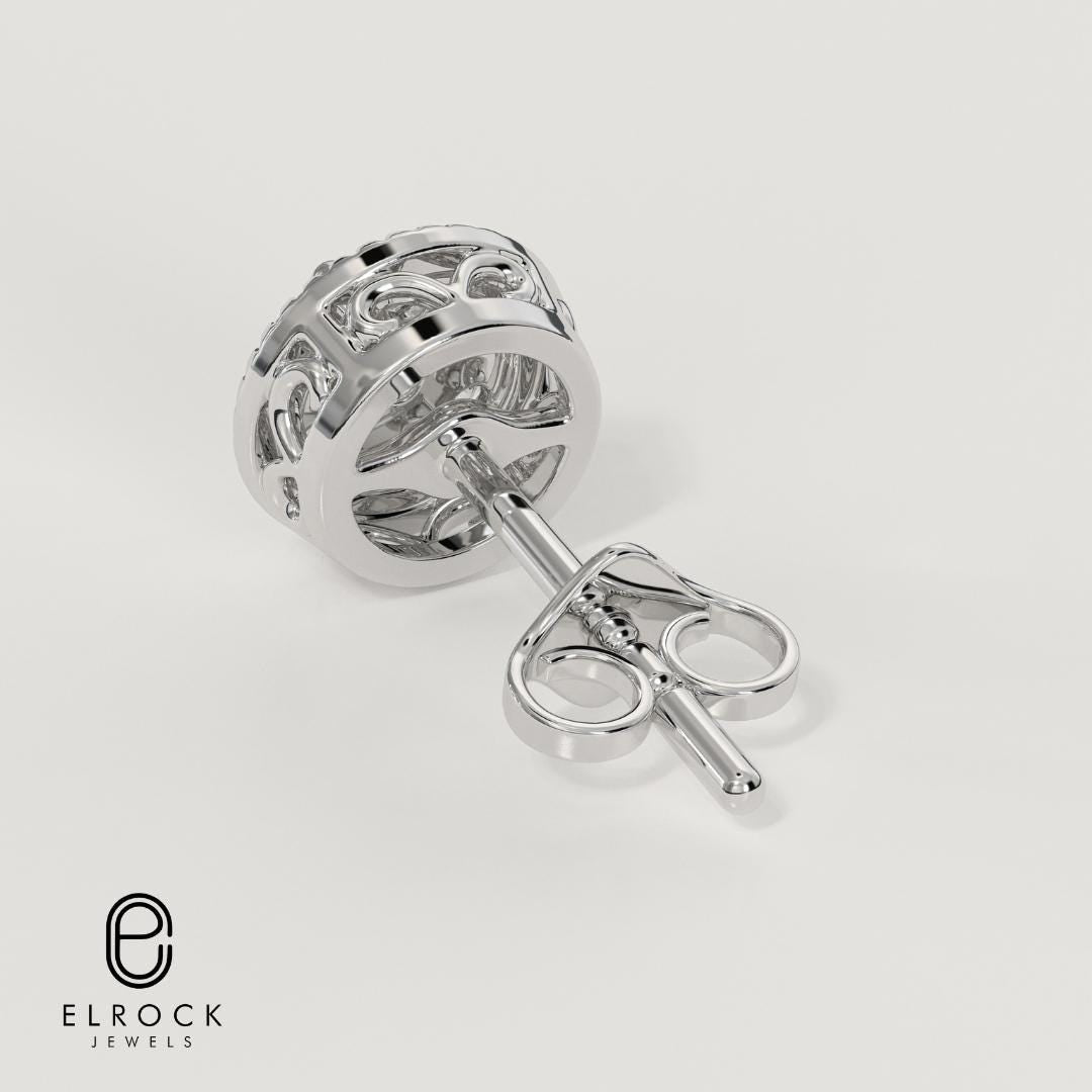 Cluster Stud Earrings