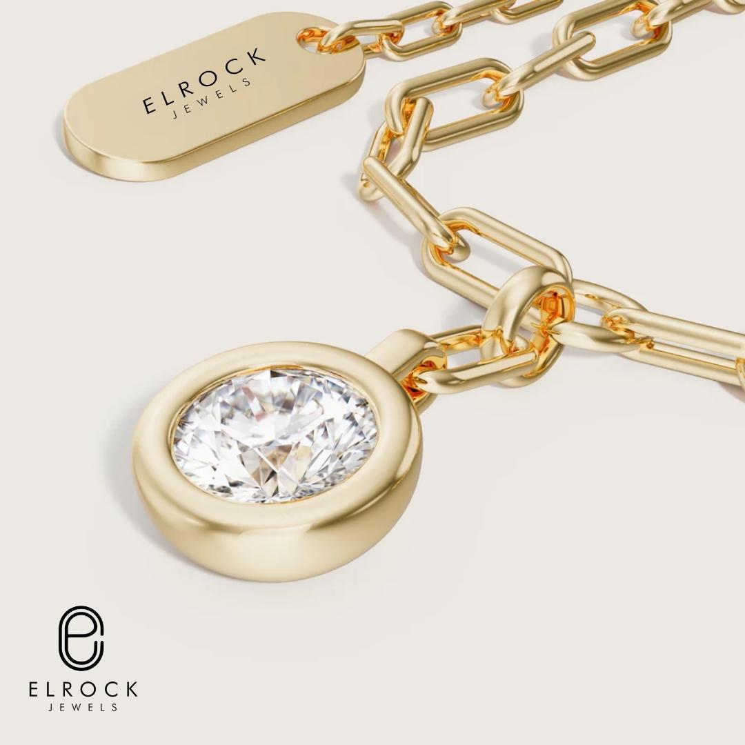 14K Gold  Elrock Custom Necklace