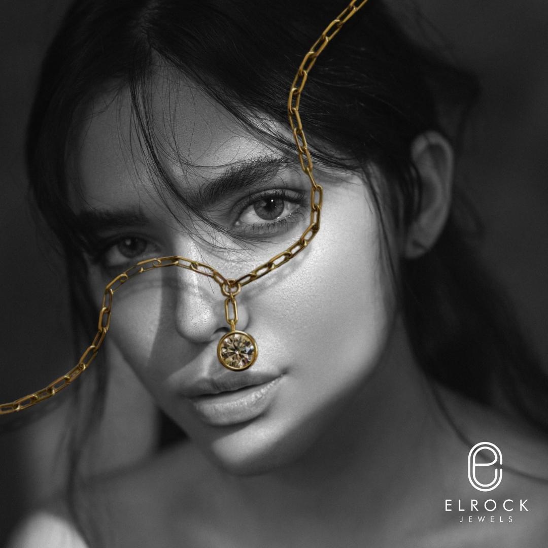 14K Gold  Elrock Custom Necklace
