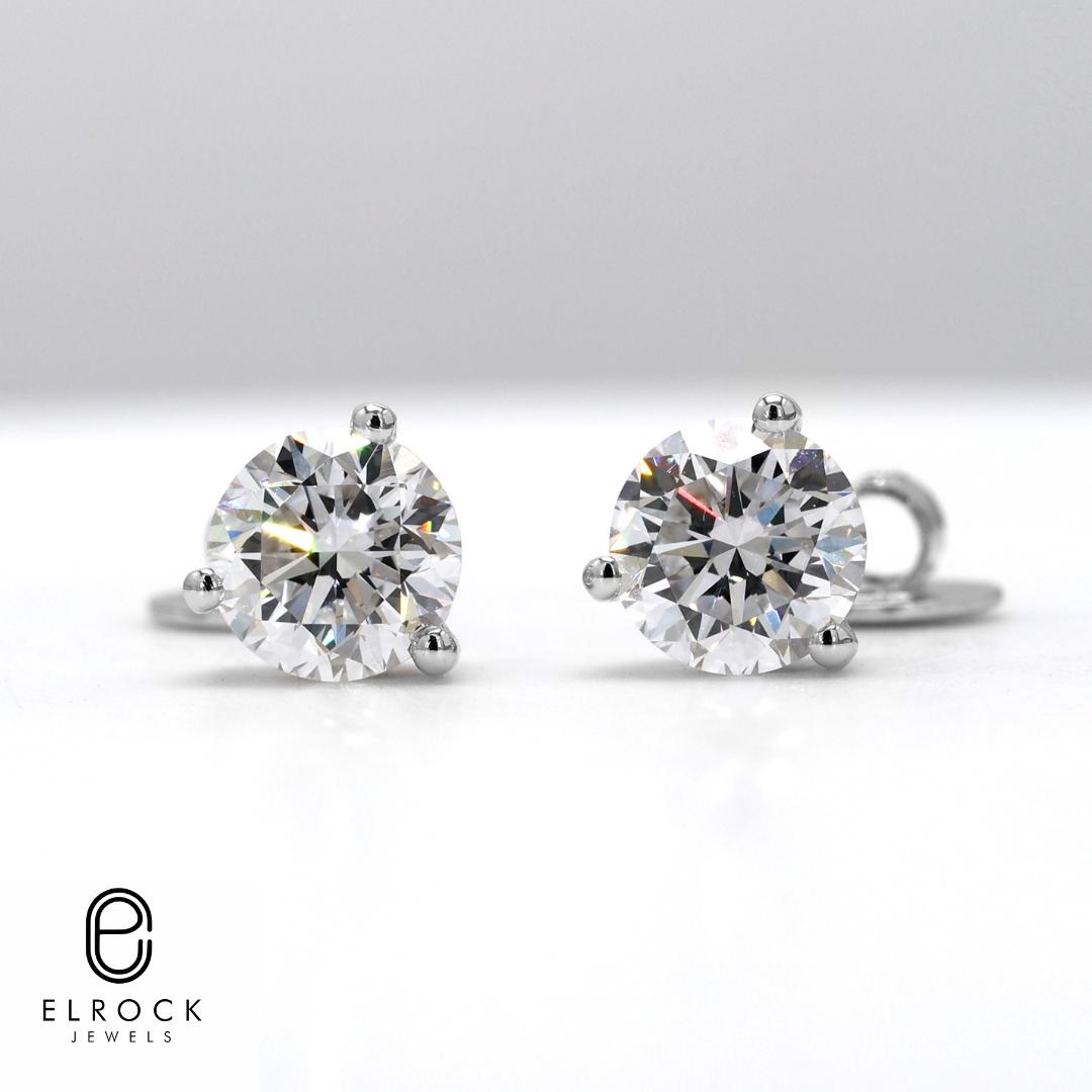 Diamond Stud Earrings