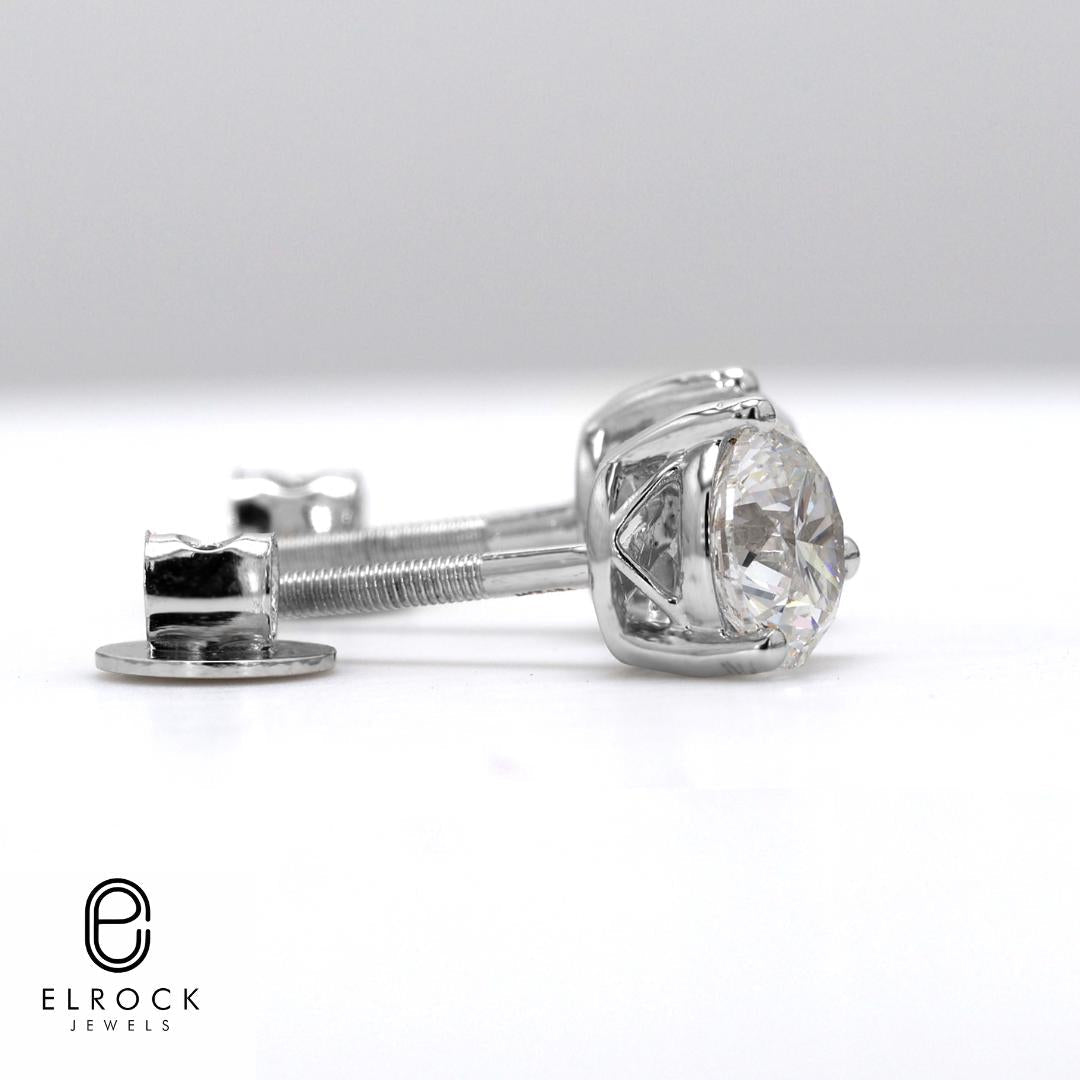 Diamond Stud Earrings