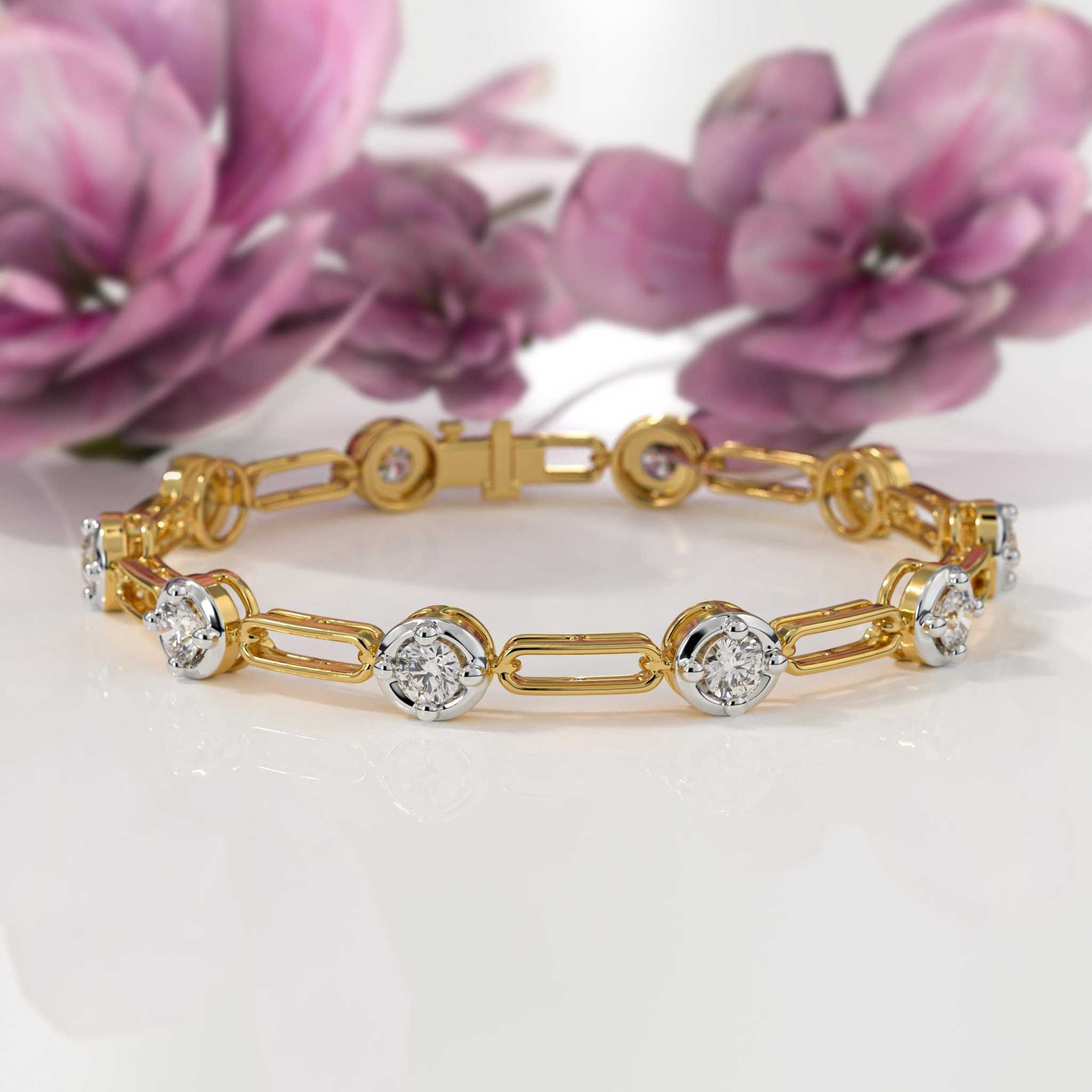 Paperclip Chain Bracelet