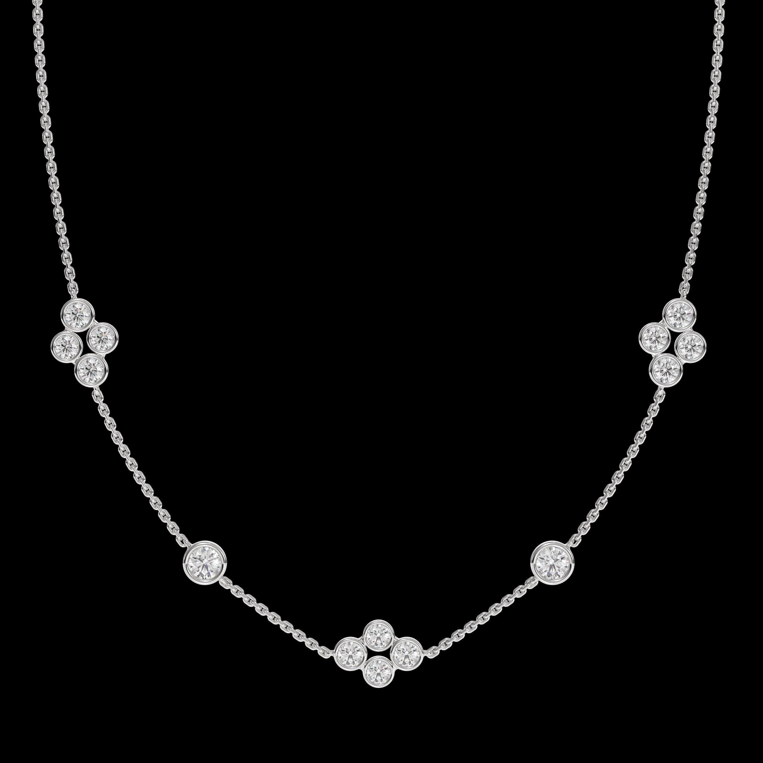 14K Gold Lab Grown Diamond Necklace
