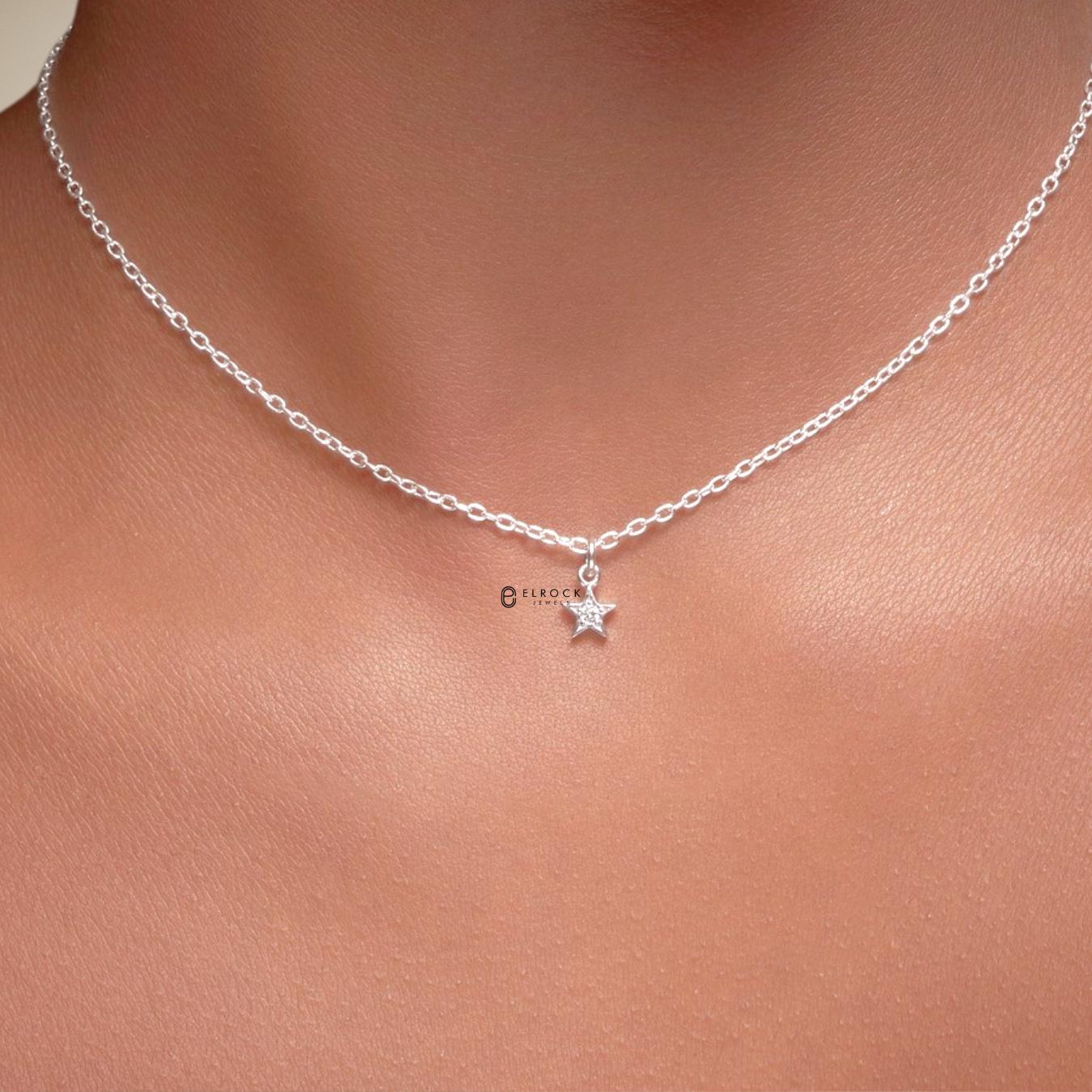 Gold Star Necklace