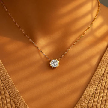 Round Diamond Pendant