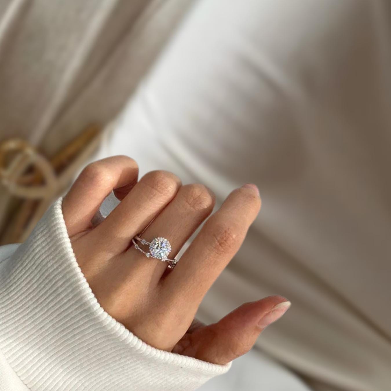 Round Cut Lab Grown Diamond