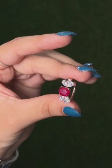 Ruby Engagement Ring