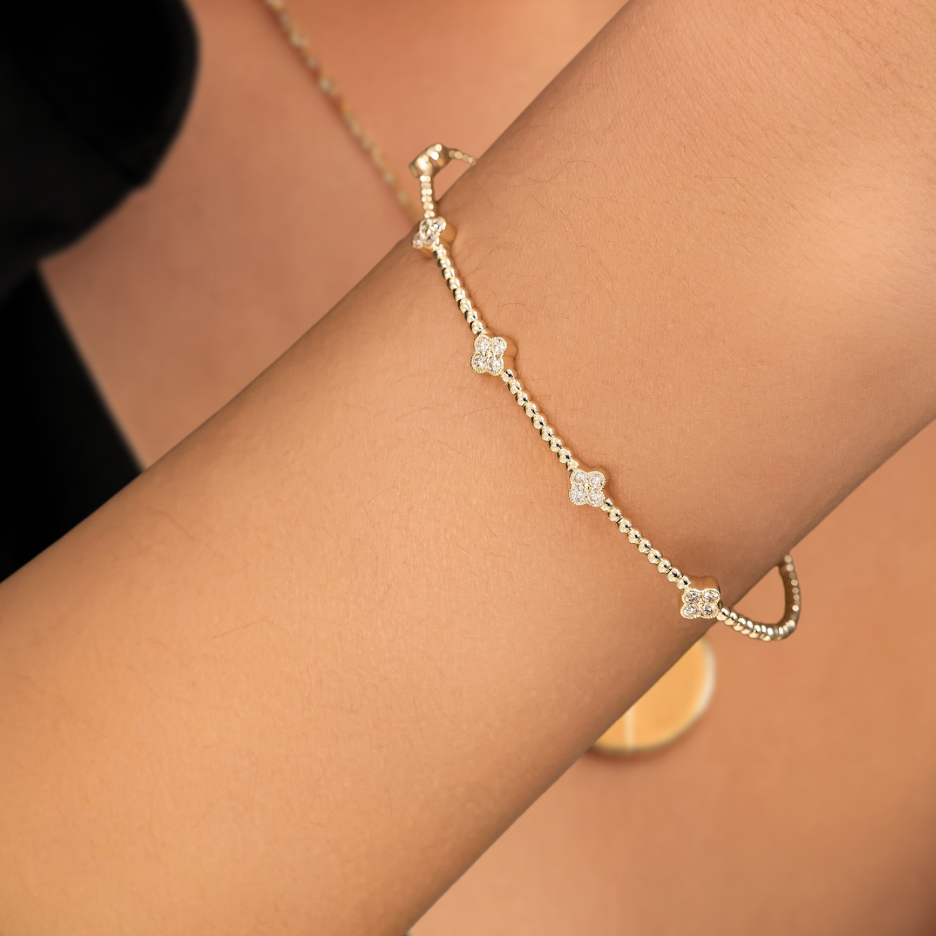  Diamond Bangle Bracelet