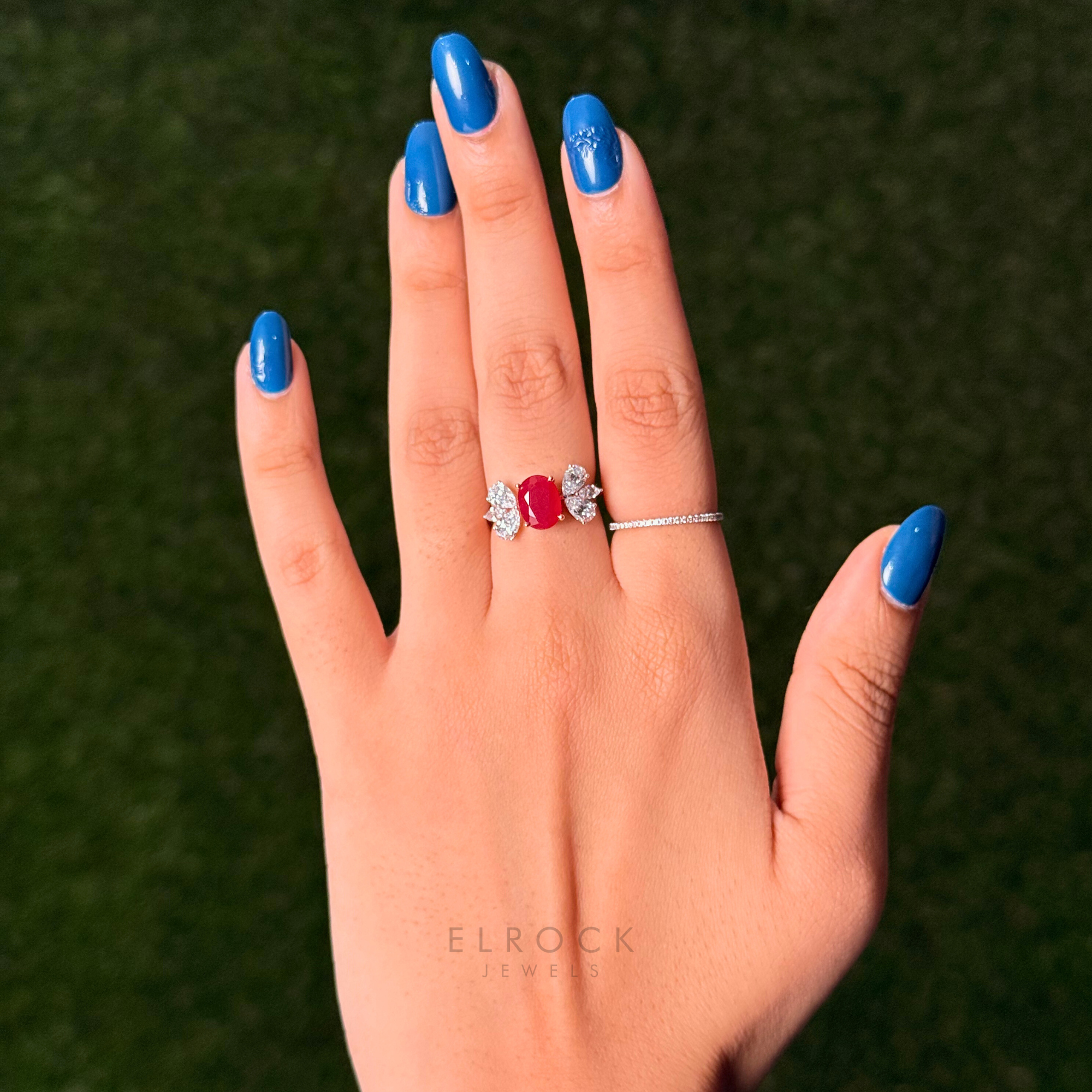 Ruby Engagement Ring