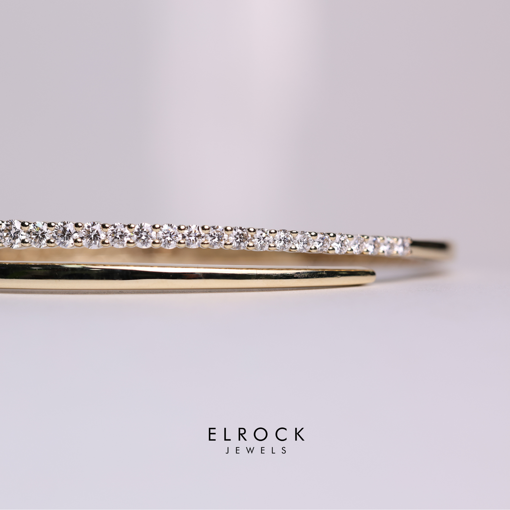 Unique Diamond Bangle Bracelet 1ct