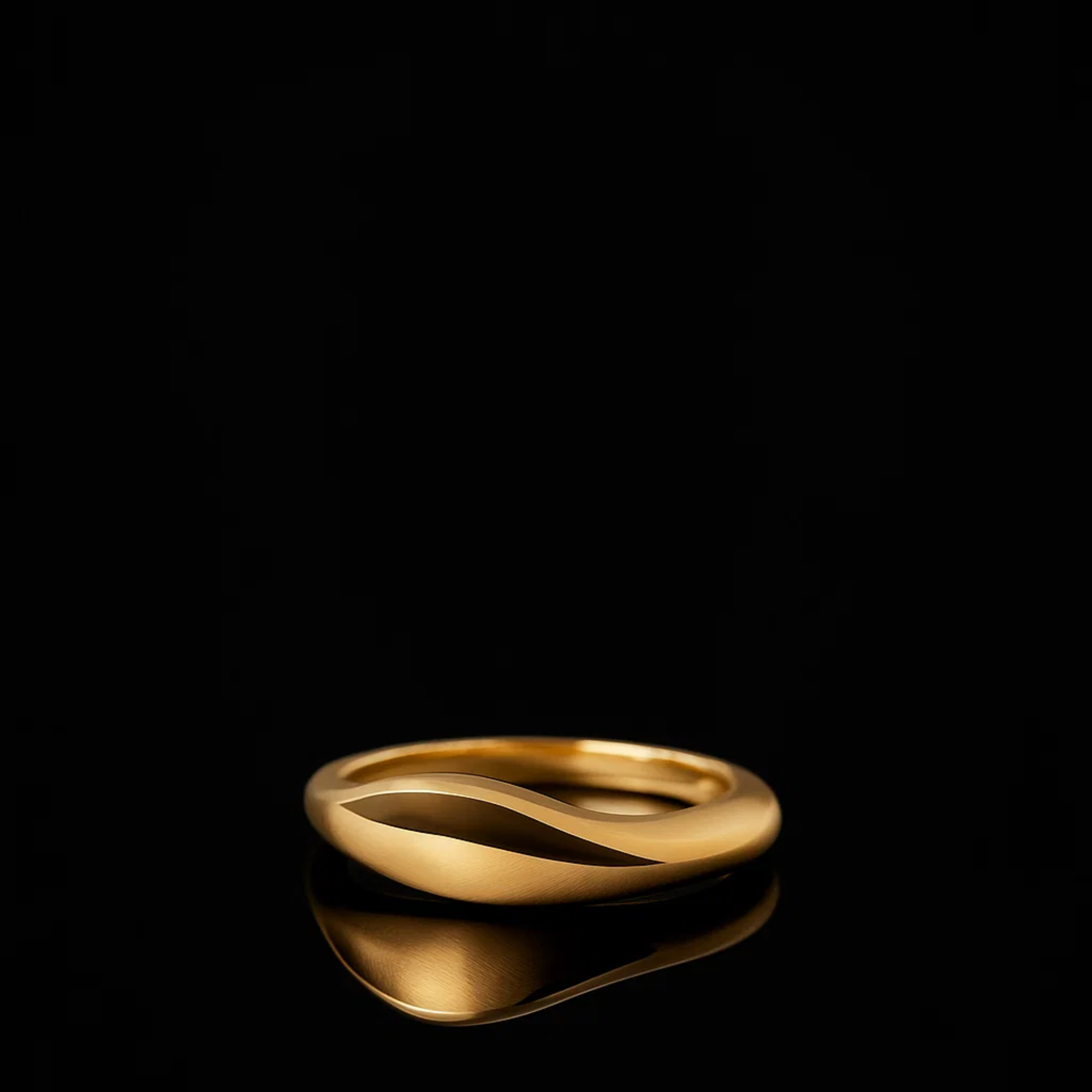 14K Gold Bezel Setting Pear Shaped Lab Grown Diamond Engagement Ring