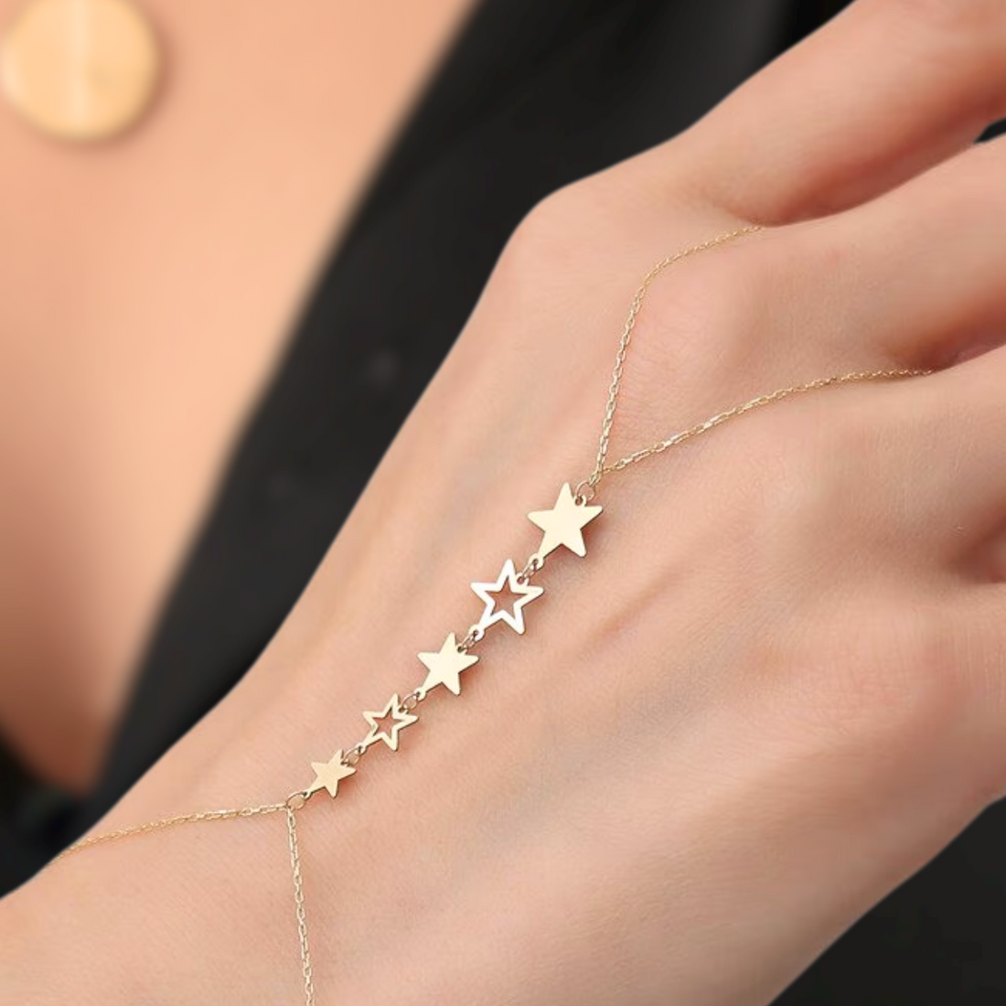 14K Gold Dainty Bracelet, Minimalist Bracelet, Stacking Bracelet, Gift for Her, Gold Bracelet