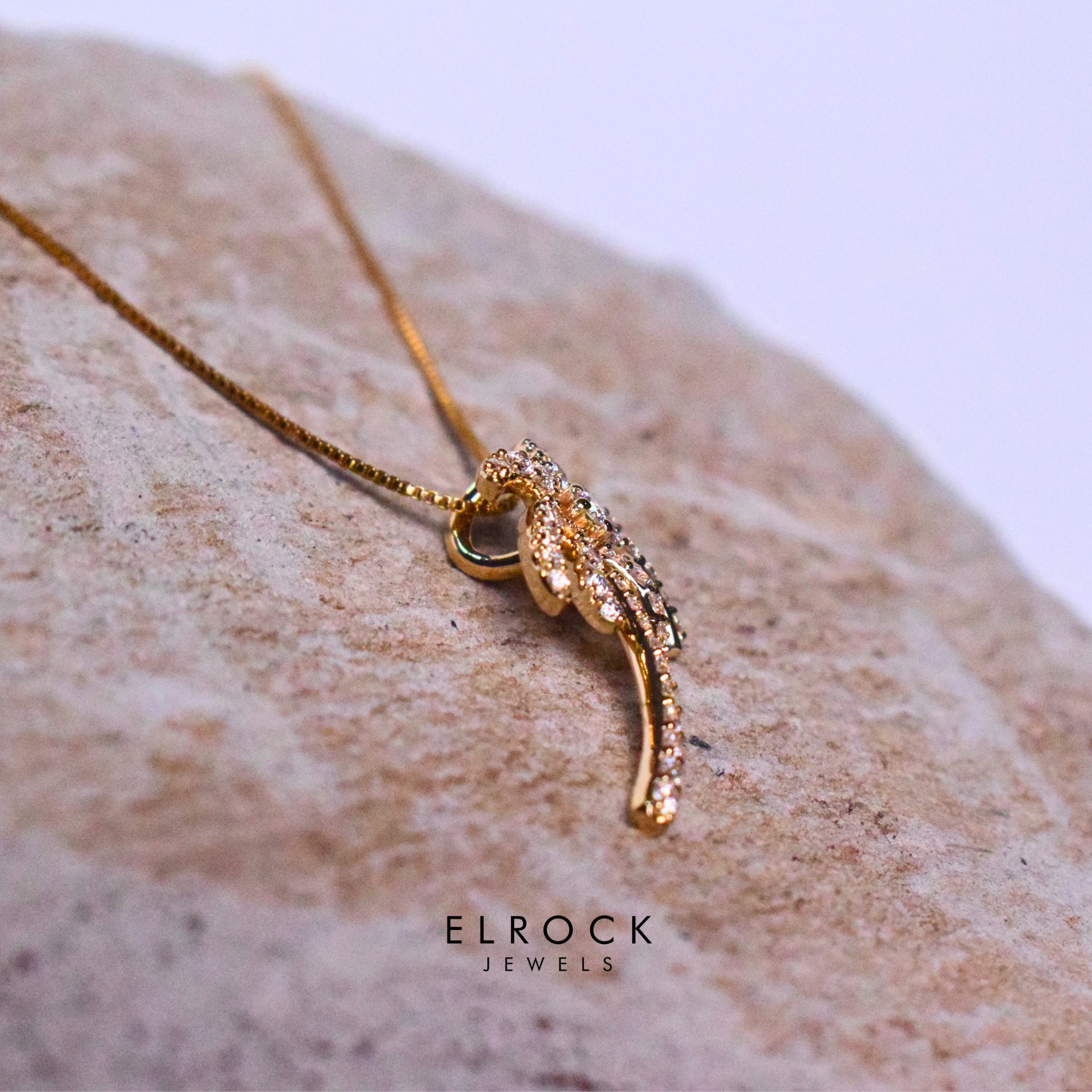  Diamond Palm Tree Pendant 