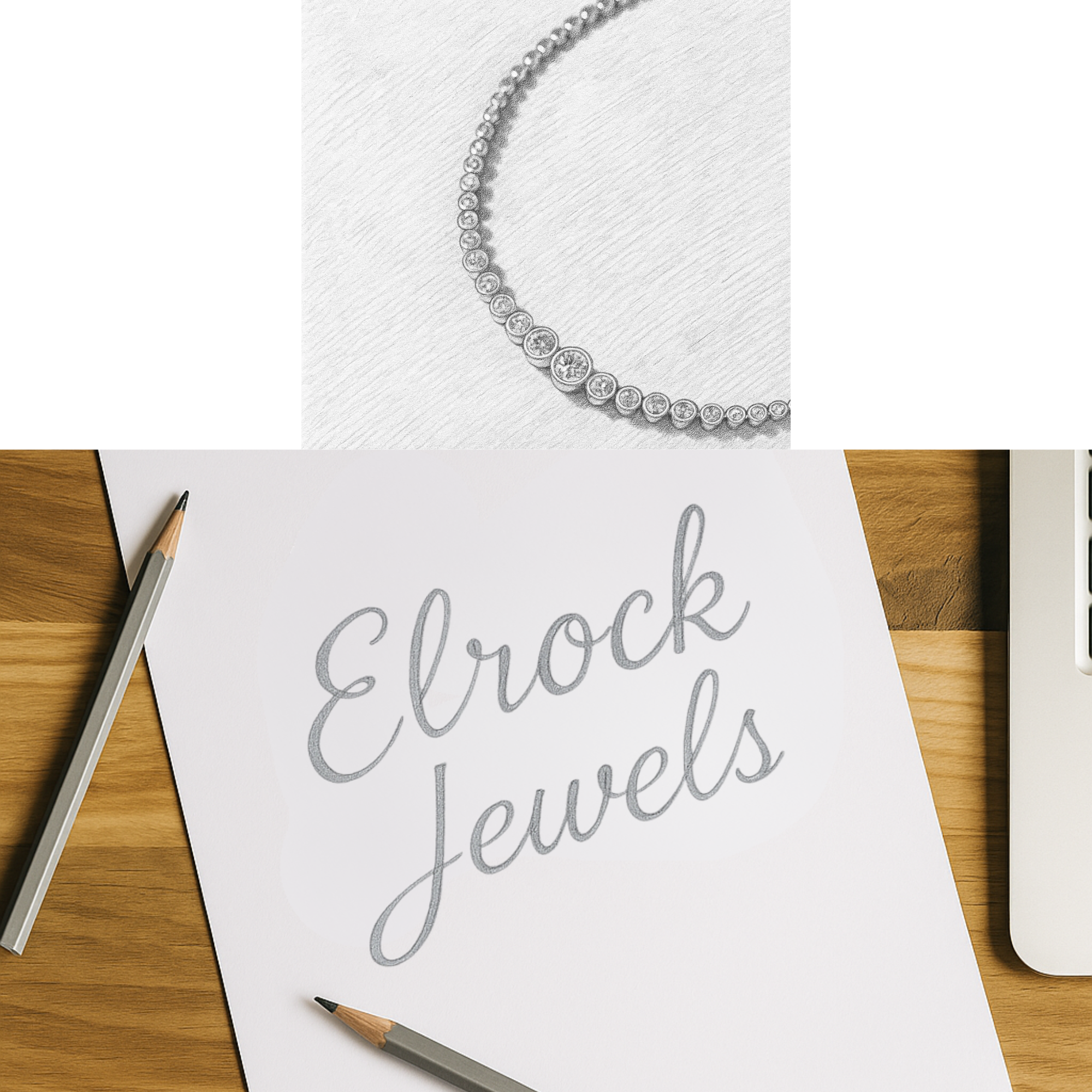 14K Solid Gold Tennis Bracelet 