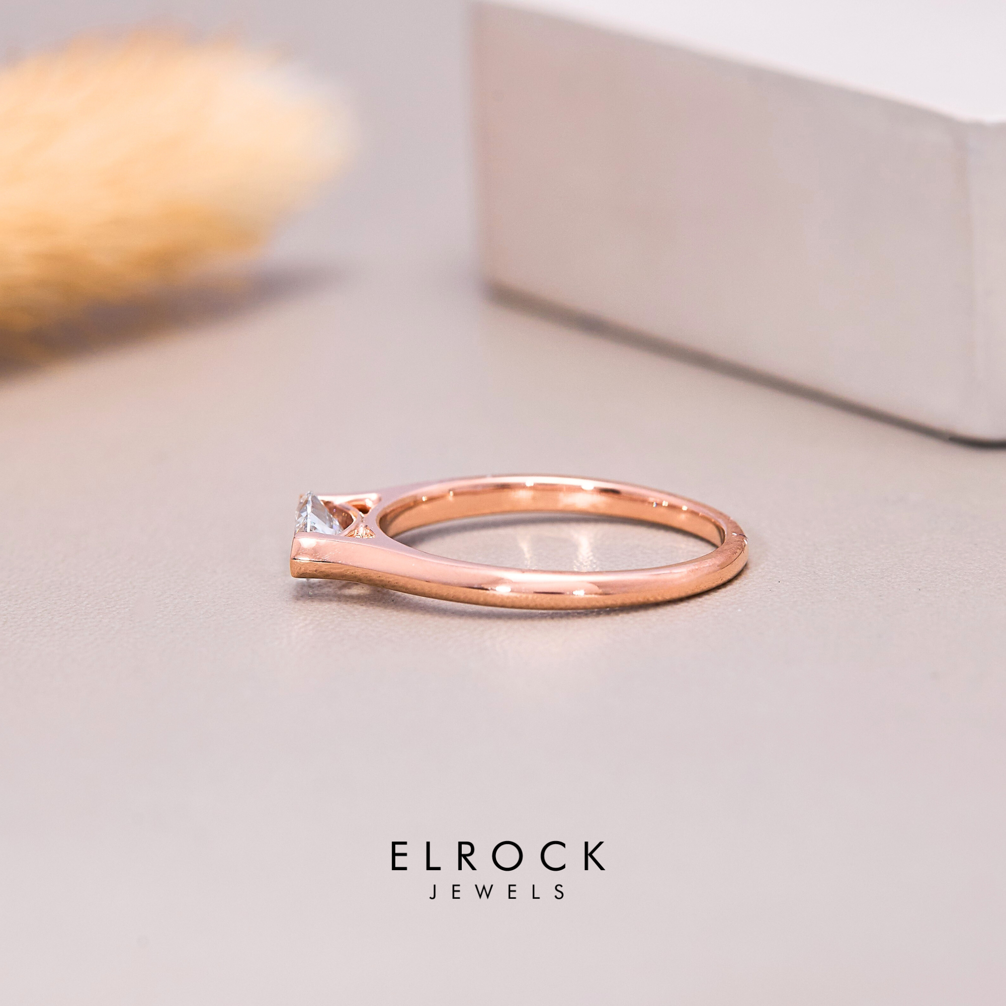 East West Marquise Cut Diamond Ring