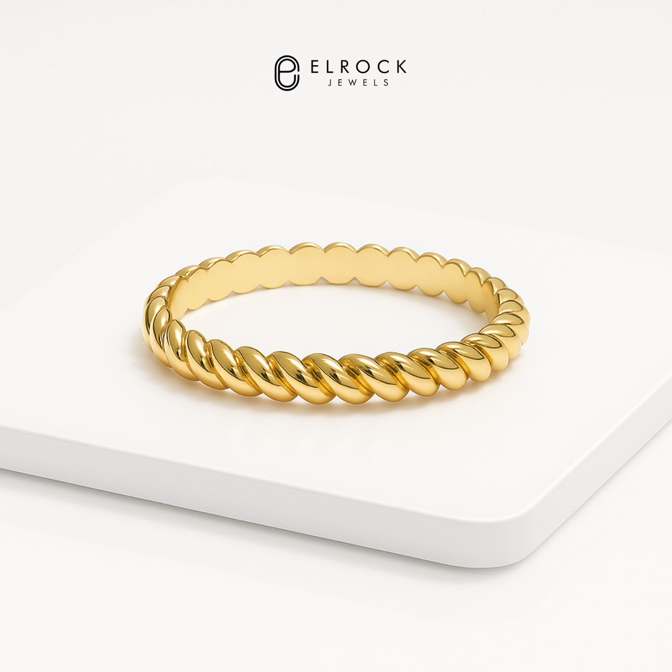 14K Solid Gold Braided Rope Ring, Dainty Twist Ring, 2mm Twisted Rope Wedding Band