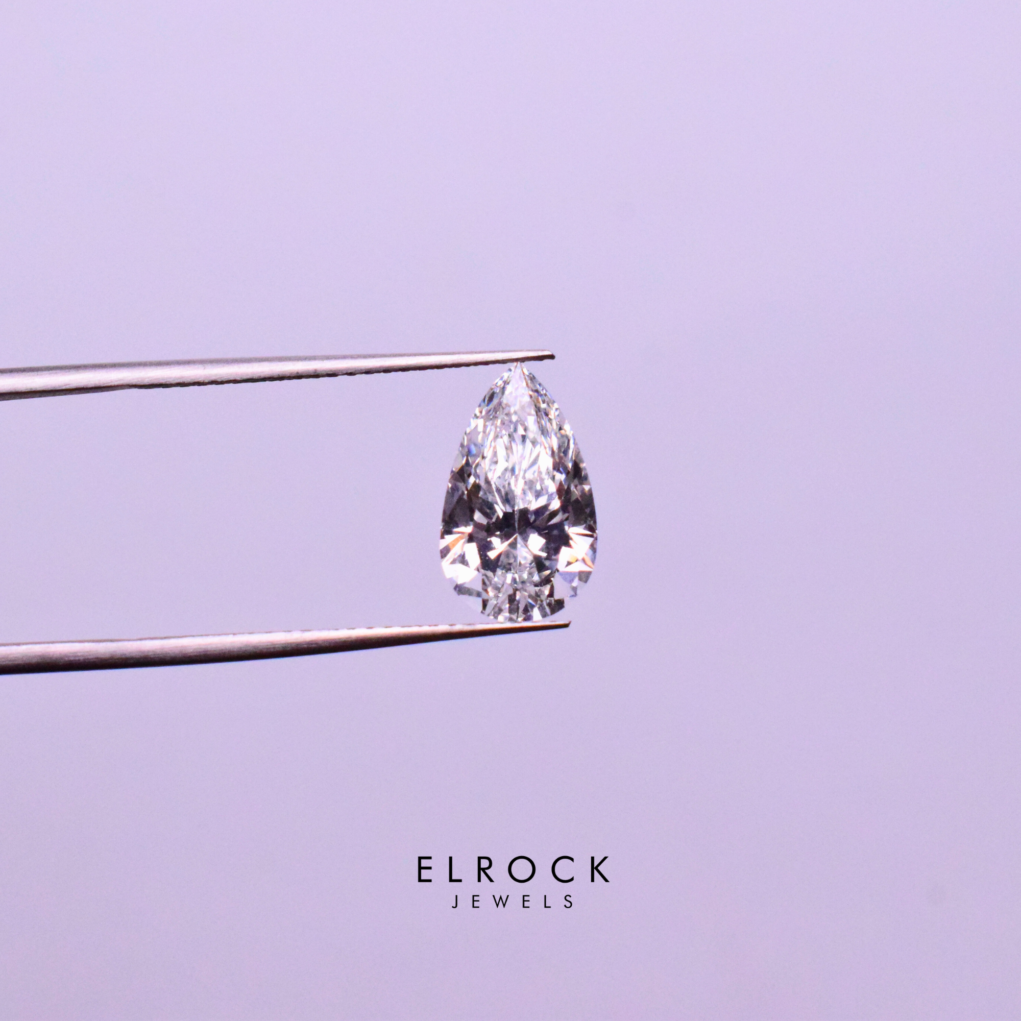 Lab Grown Pear Loose Diamond for Personalized Jewelry