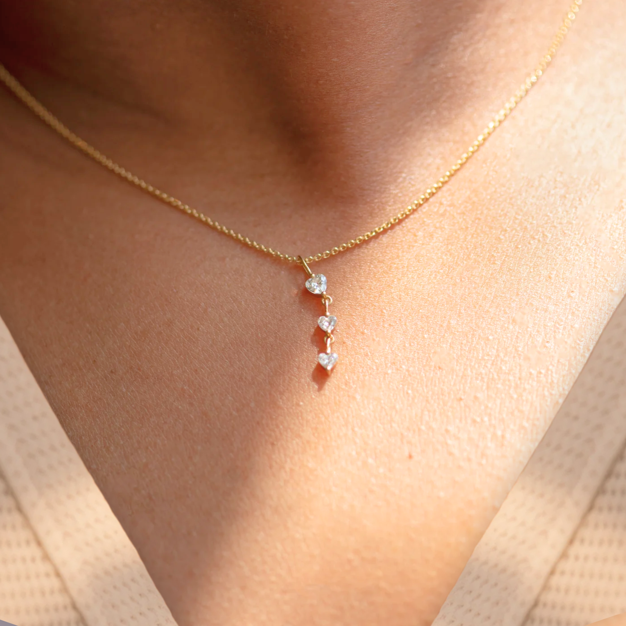 Heart Diamond Necklace